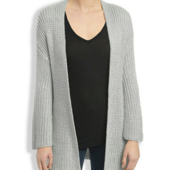 Lucky Brand Sweaters - Lucky Brand Platinum Open Cardigan